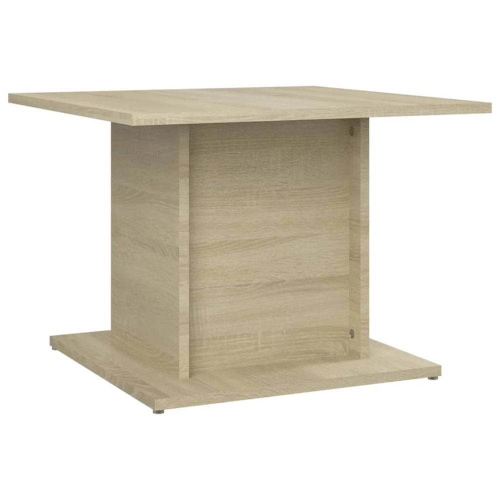 Vidaxl Konferenčný stolík dub sonoma 55,5x55,5x40 cm drevotrieska
